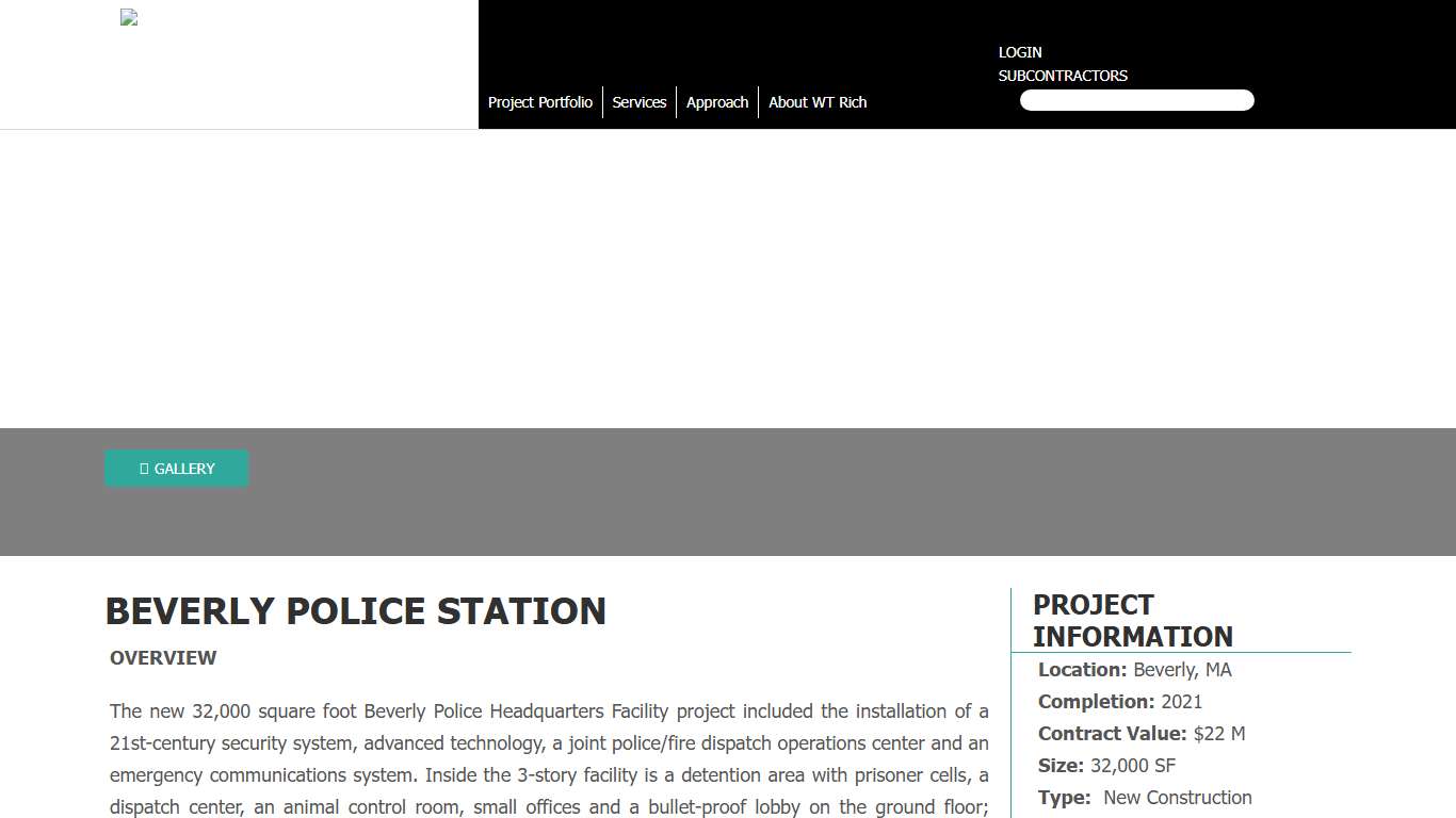 W.T. Rich - Beverly Police Station